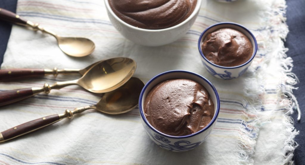 Since discovering this raw chocolate mousse recipe, I have been able to enjoy the natural sweetness of the dessert in a perfect-sized portion. Photo Credit to Thrive Market.